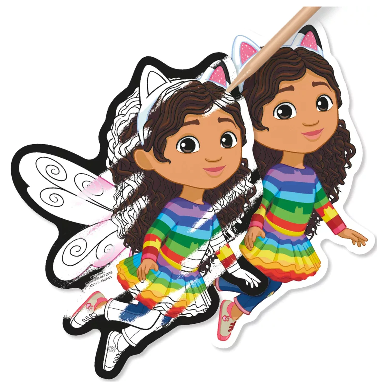 Gabi's Dollhouse Fairy zestaw do zdrapywania z magnesem zdjęcie produktu
