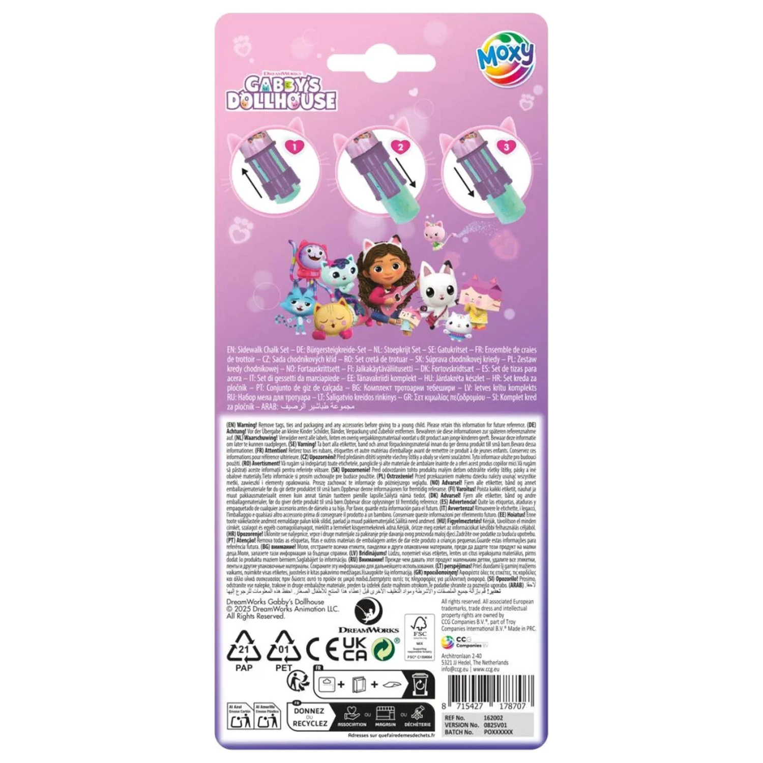 Gabi Dollhouse Friends Zestaw kredy zdjęcie produktu