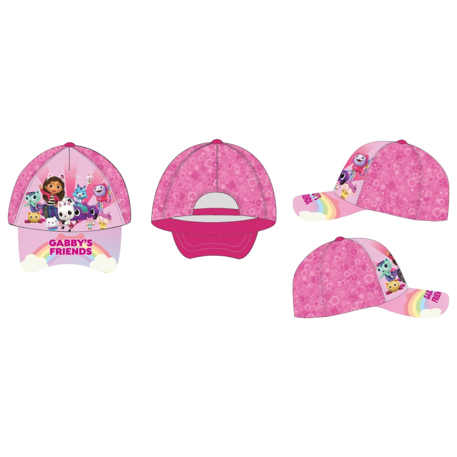 Gabi's Dollhouse Friends Dziecięca czapka bejsbolowa 53 cm zdjęcie produktu