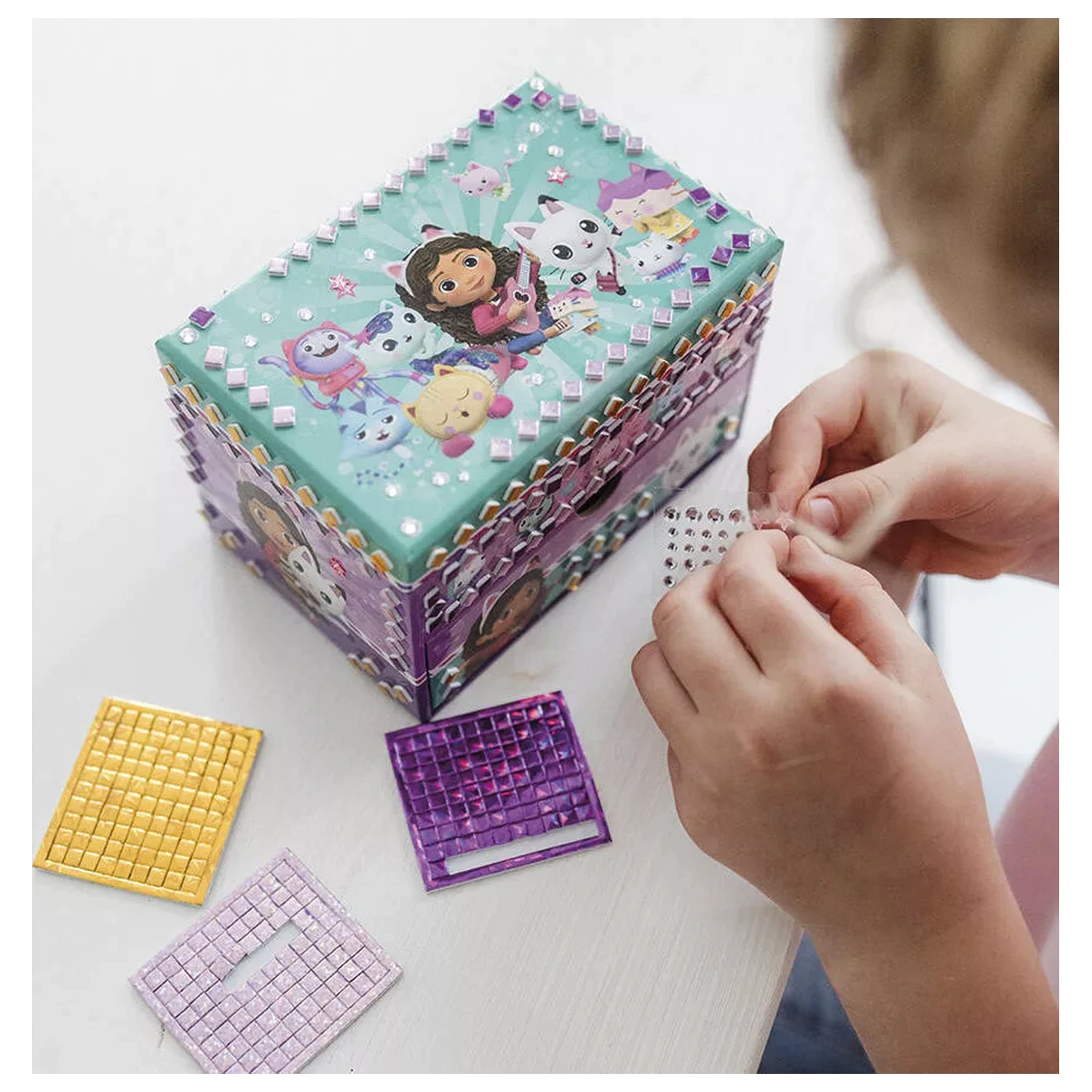 Gabi Dollhouse Friends Mozaikowe Pudełko na Biżuterię zdjęcie produktu