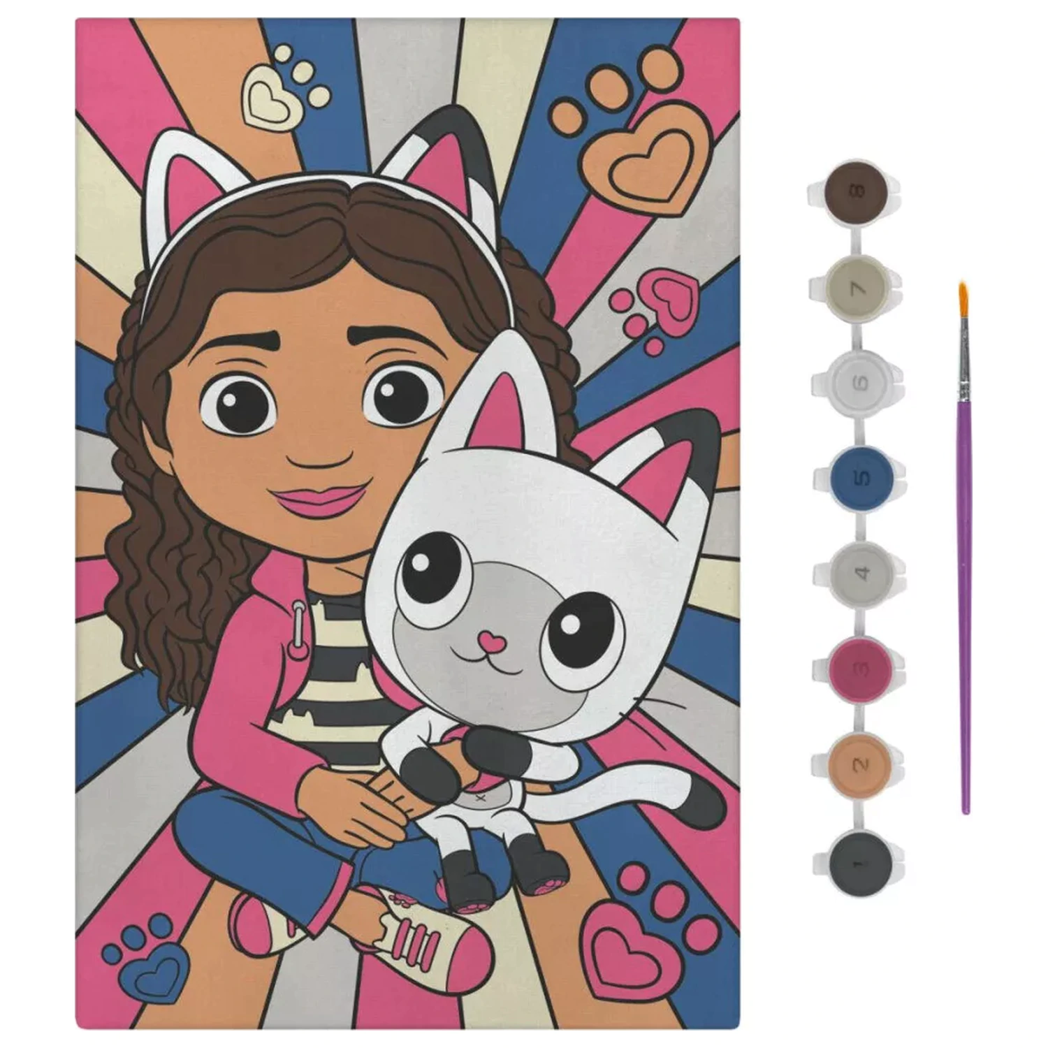 Gabi's Dollhouse Friends Numerous Zestaw do kolorowania zdjęcie produktu