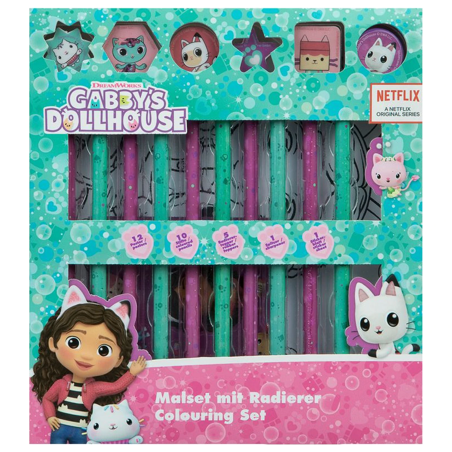 Gabby's Dollhouse Friends zestaw do kolorowania zdjęcie produktu