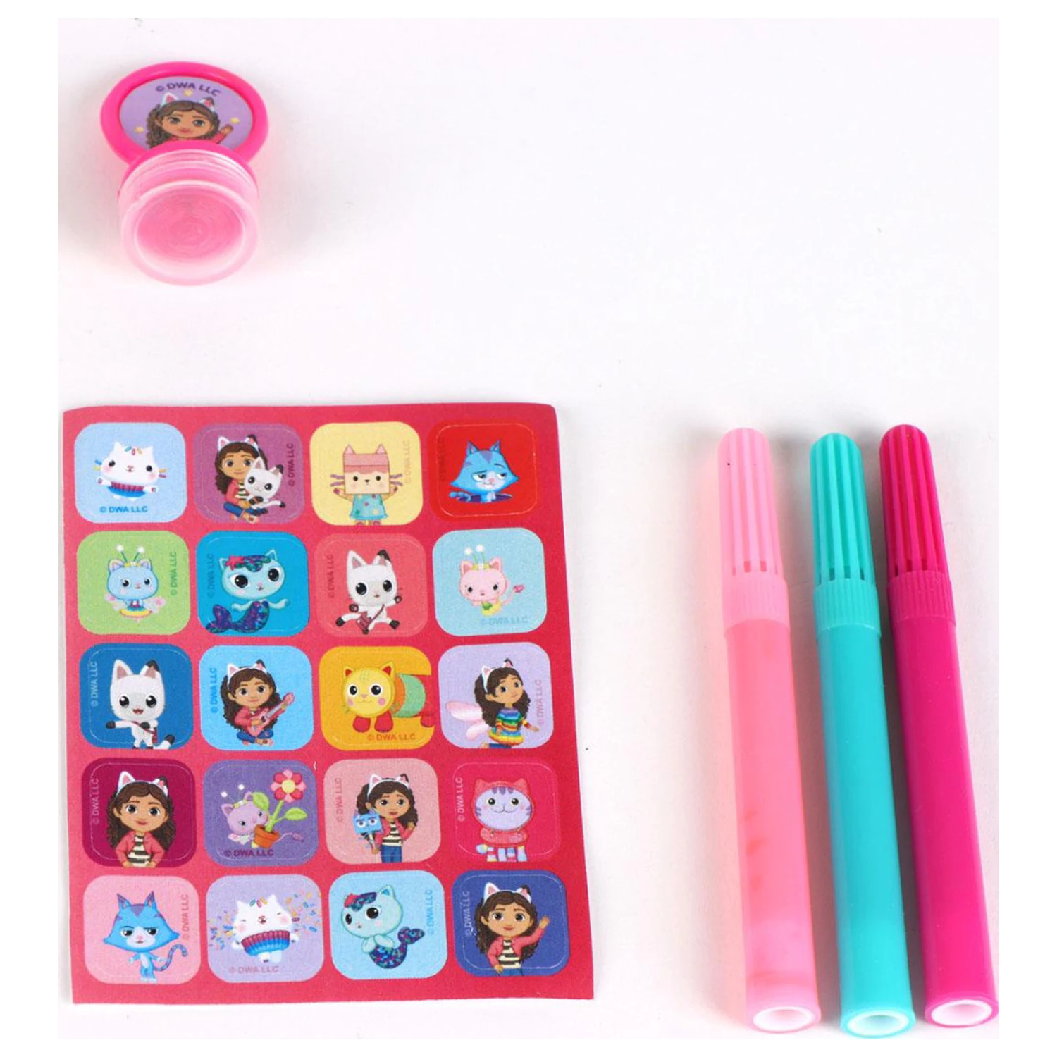 Gabi's Dollhouse Funny Kolorowanka Zestaw z Szablonem zdjęcie produktu