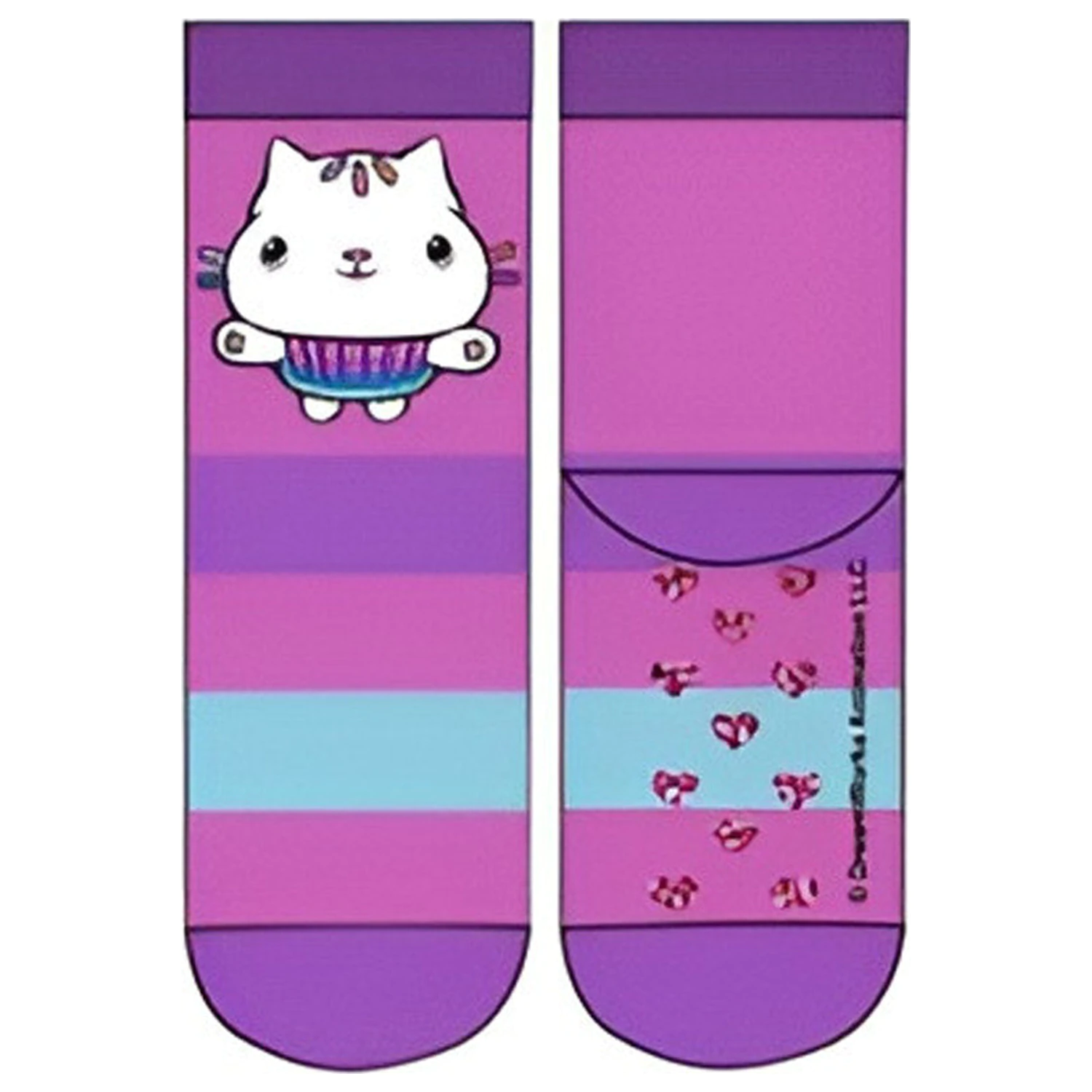 Gabi's Dollhouse Girls Fioletowe Dziecięce Grube Skarpetki Antypoślizgowe 27/30 zdjęcie produktu