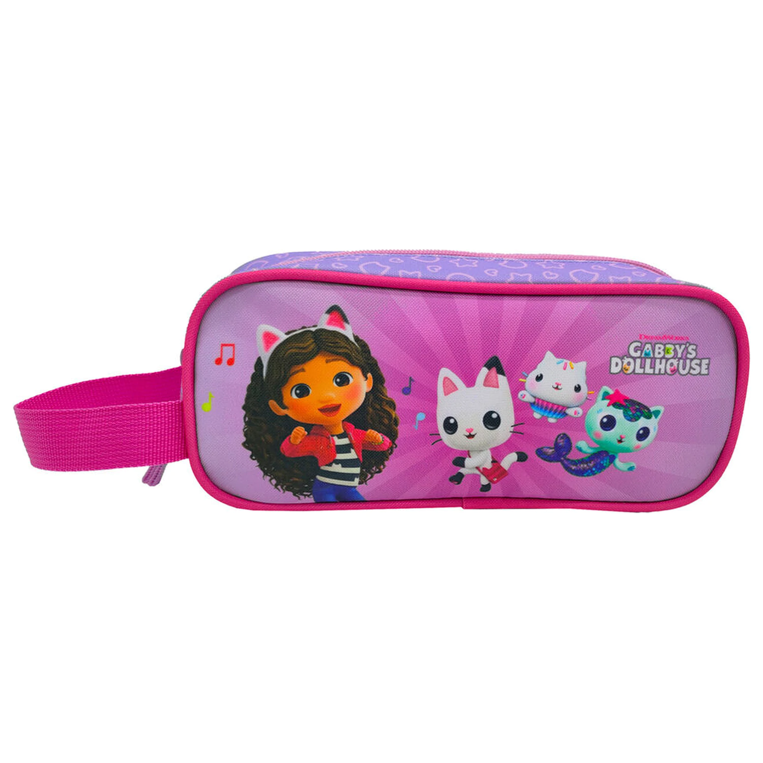 Gabbys Dollhouse Zestaw na kółkach + piórnik + torba na lunch zdjęcie produktu