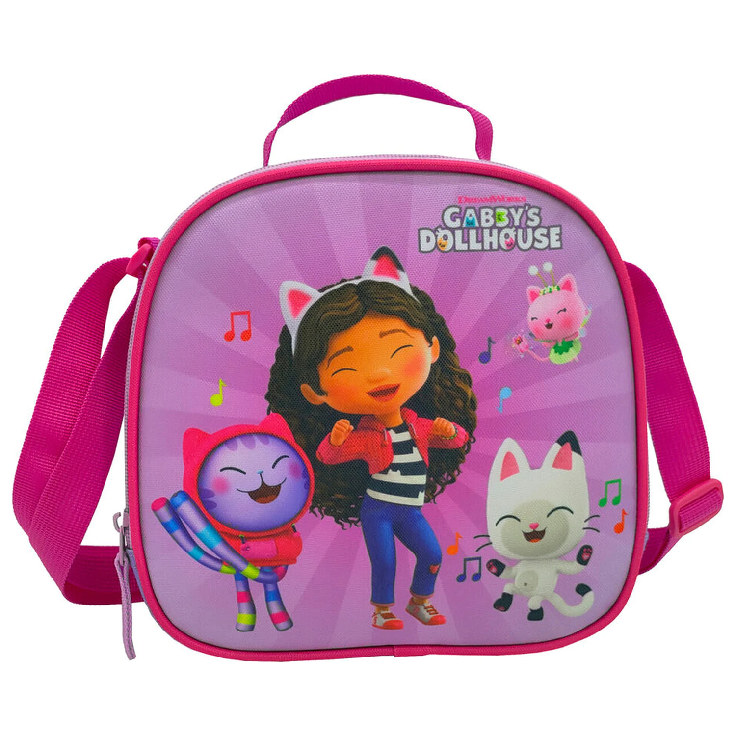 Gabbys Dollhouse Wózek + piórnik + zestaw torba na lunch zdjęcie produktu