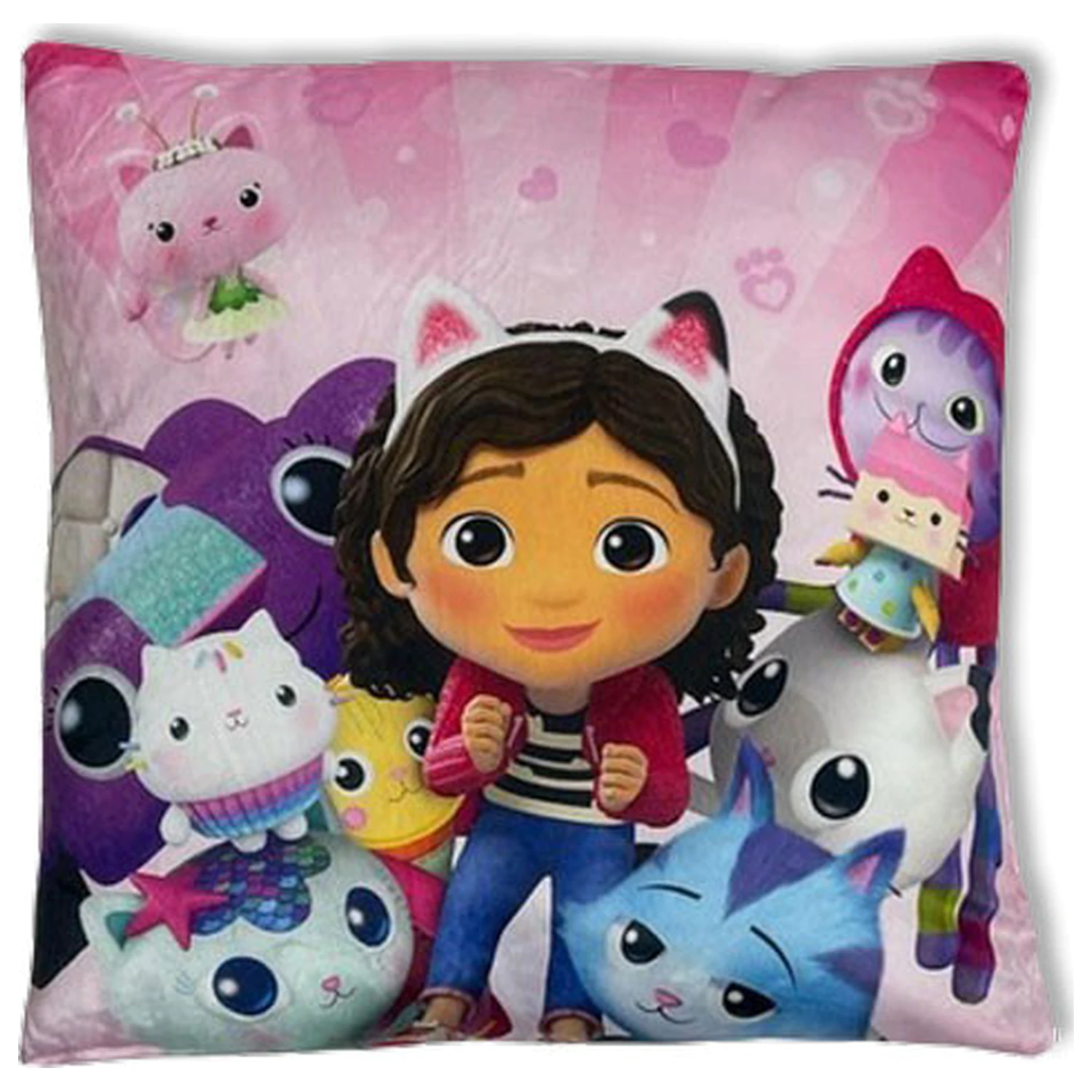 Gabi's Dollhouse Happiness Pillow, poduszka dekoracyjna 38x38 cm zdjęcie produktu