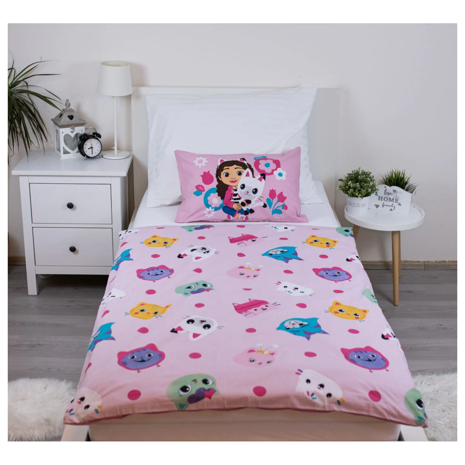 Gabi's Dollhouse Hey kid, przedszkolna poszwa na kołdrę zdjęcie produktu