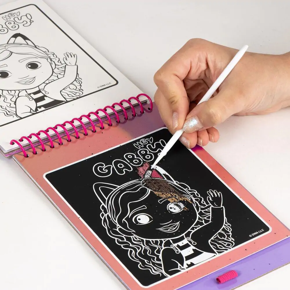 Gabbys Dollhouse zestaw artykułów papierniczych do zdrapywania zdjęcie produktu