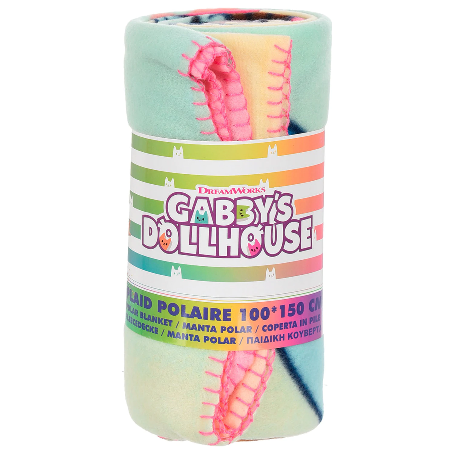 Koc polarowy Gabby's Dollhouse Meow Time zdjęcie produktu