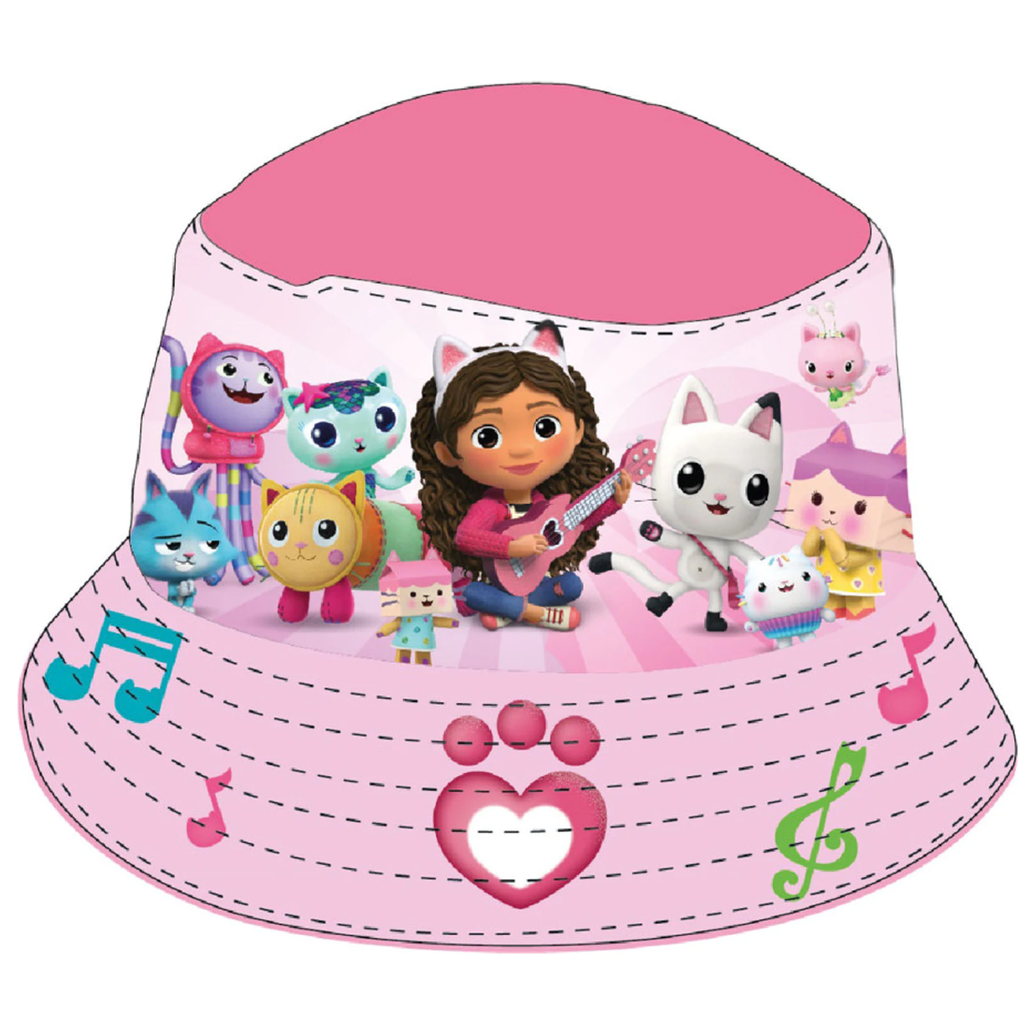 Gabi Dollhouse Music Kids Fishing Hat 53 cm zdjęcie produktu