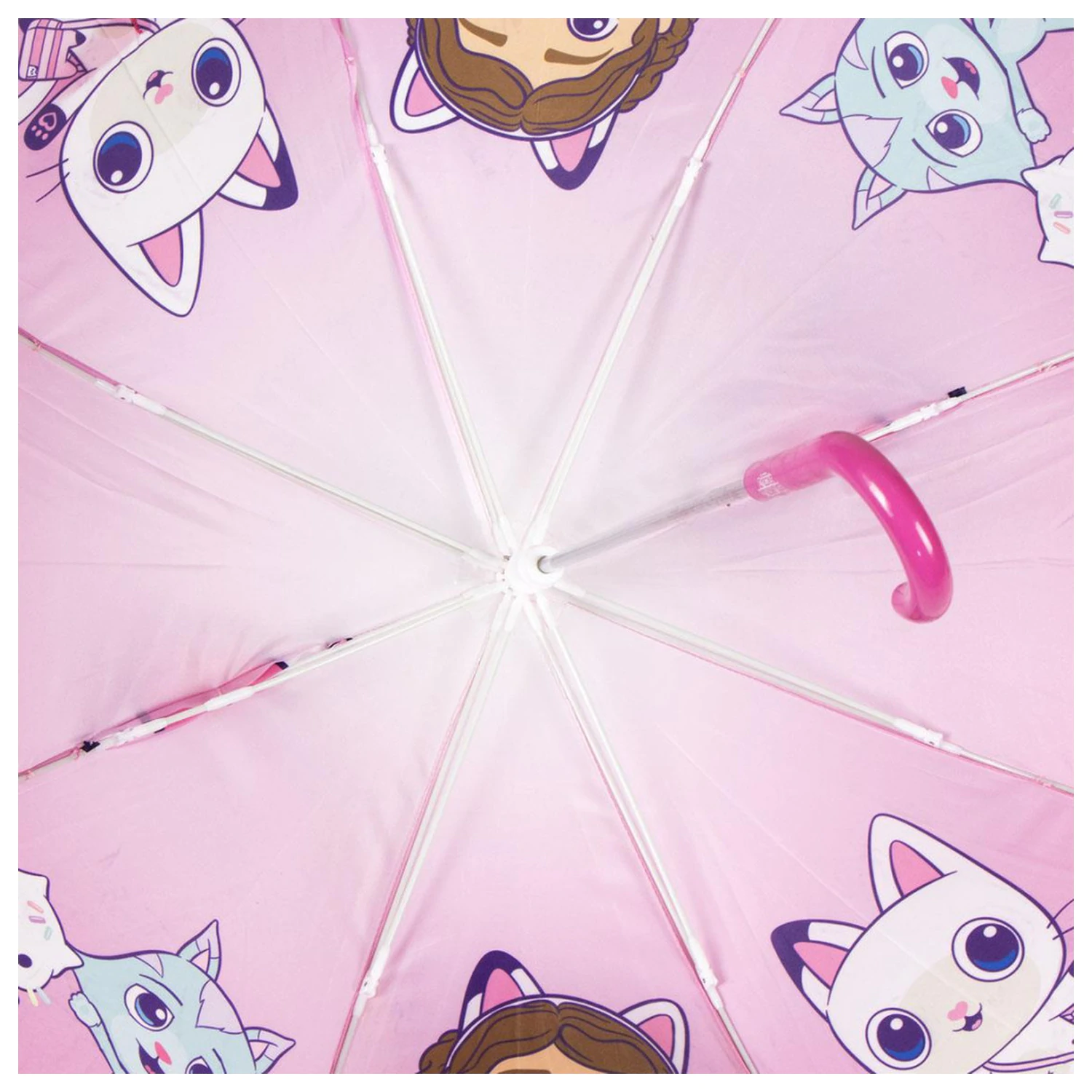 Parasolka dziecięca Gabi Dollhouse Pink Kids z uszami Ø71 cm zdjęcie produktu