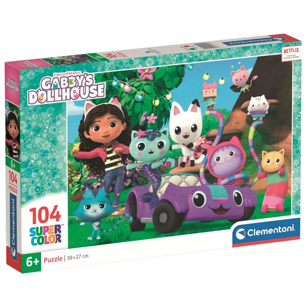 Gabby's Dollshouse puzzle 104 elementy zdjęcie produktu