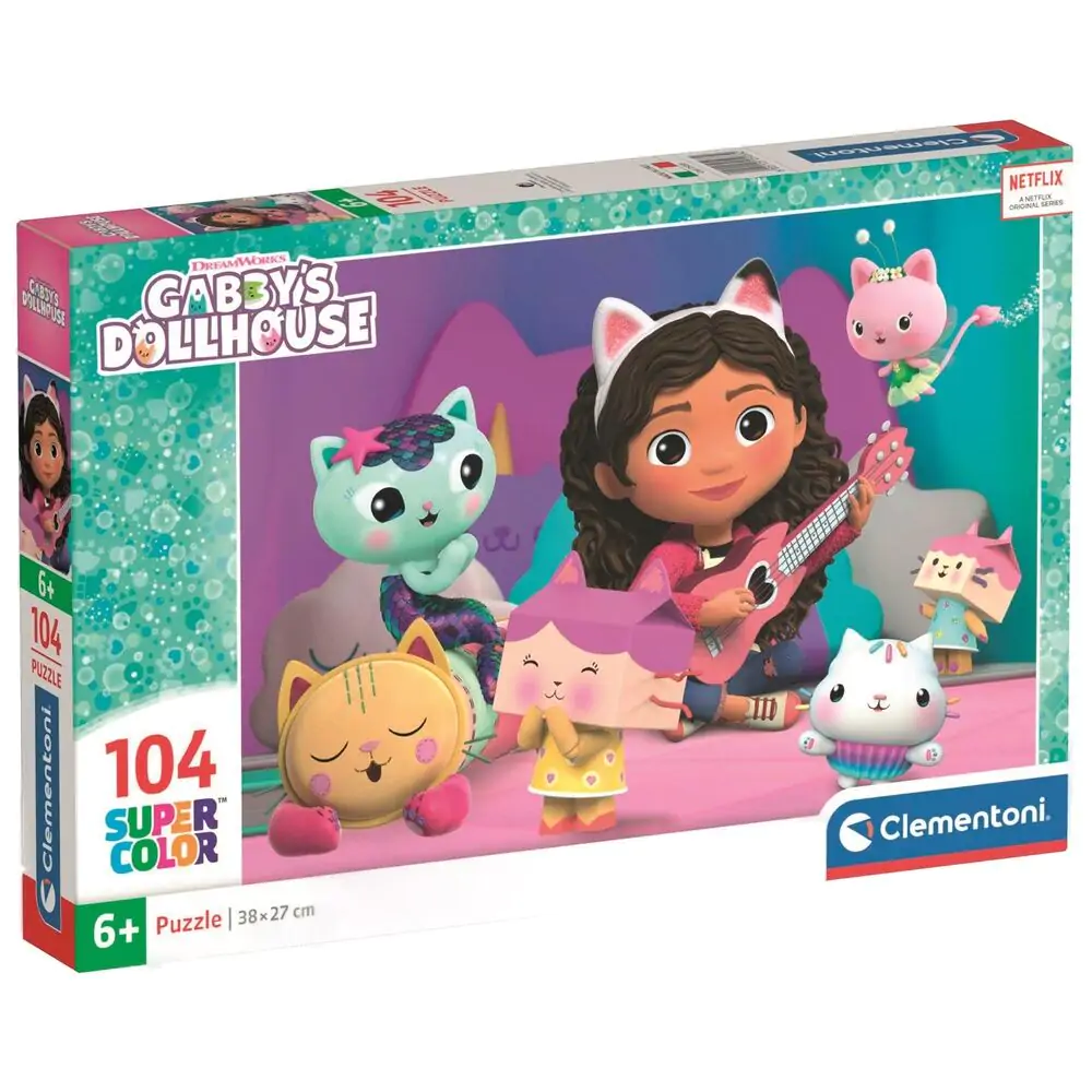 Gabbys Dollshouse puzzle 104 elementy zdjęcie produktu