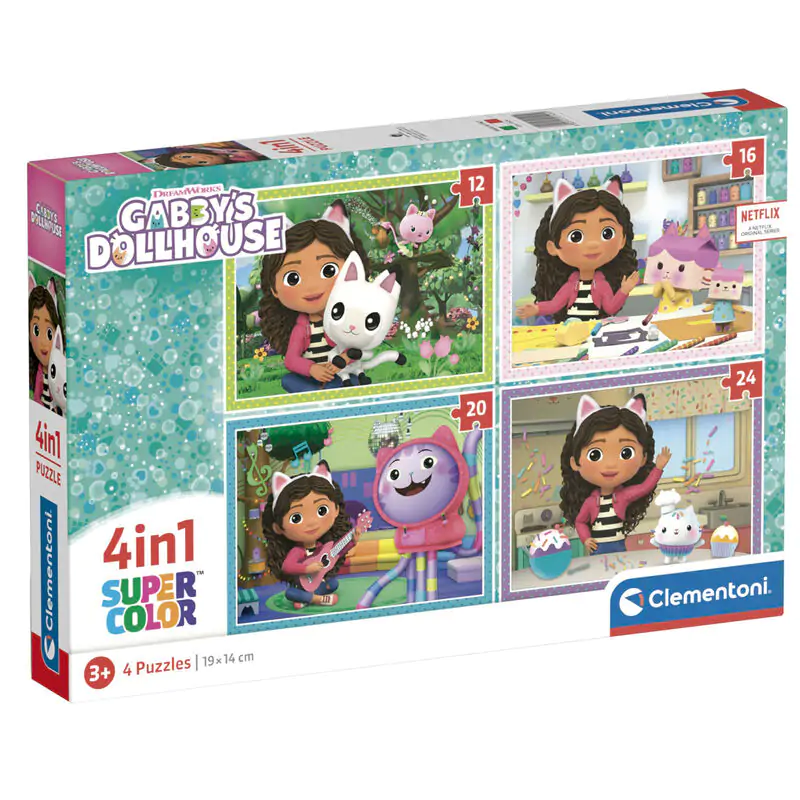 Gabbys Dollhouse puzzle 12-16-20-24 elementy zdjęcie produktu