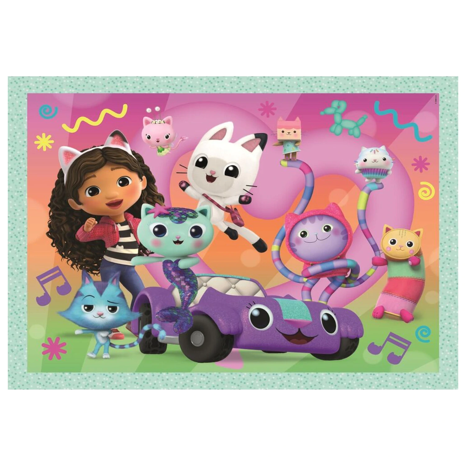 Gabbys Dollhouse puzzle 12-16-20-24 elementów zdjęcie produktu