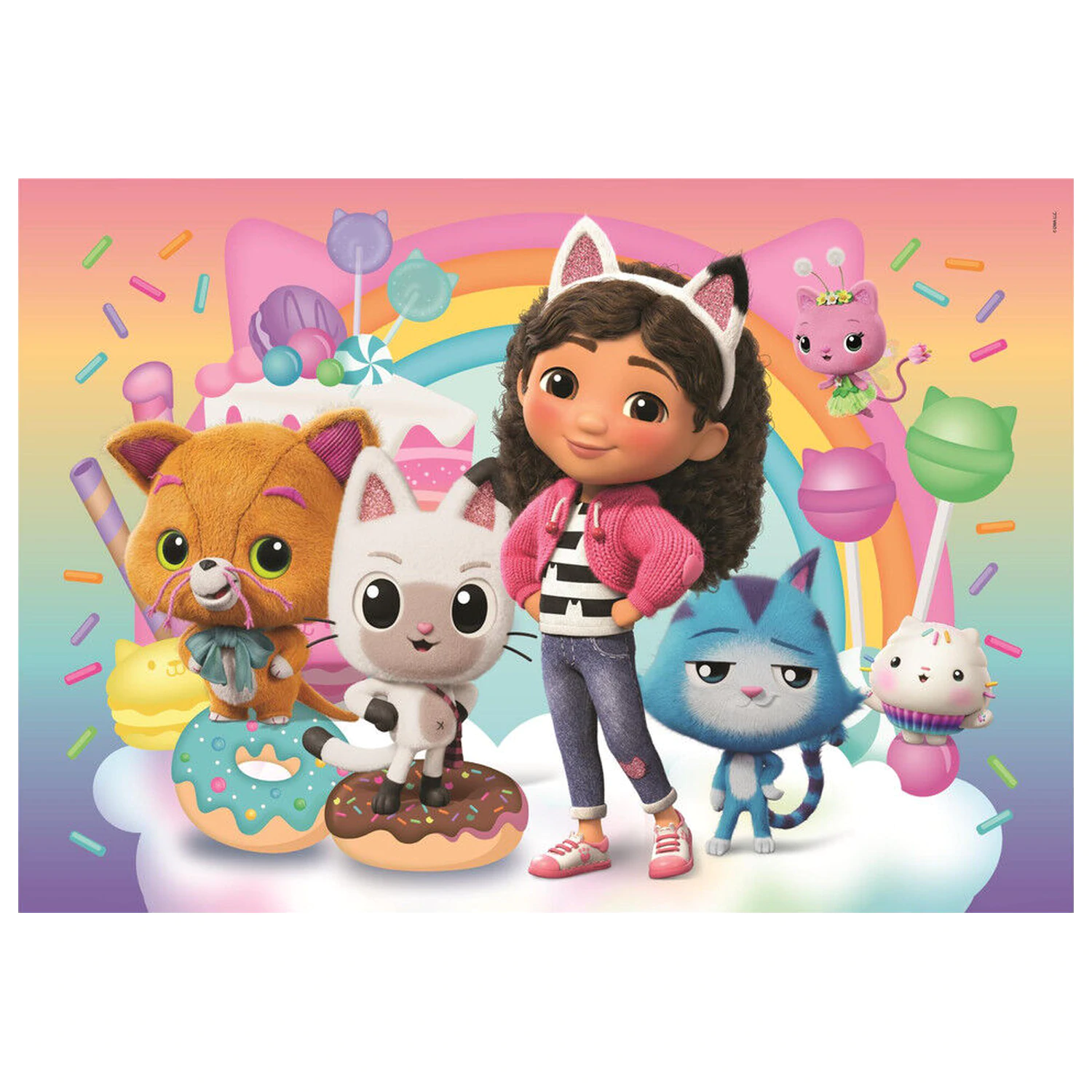 Gabbys Dollhouse puzzle 2x20 sztuk zdjęcie produktu