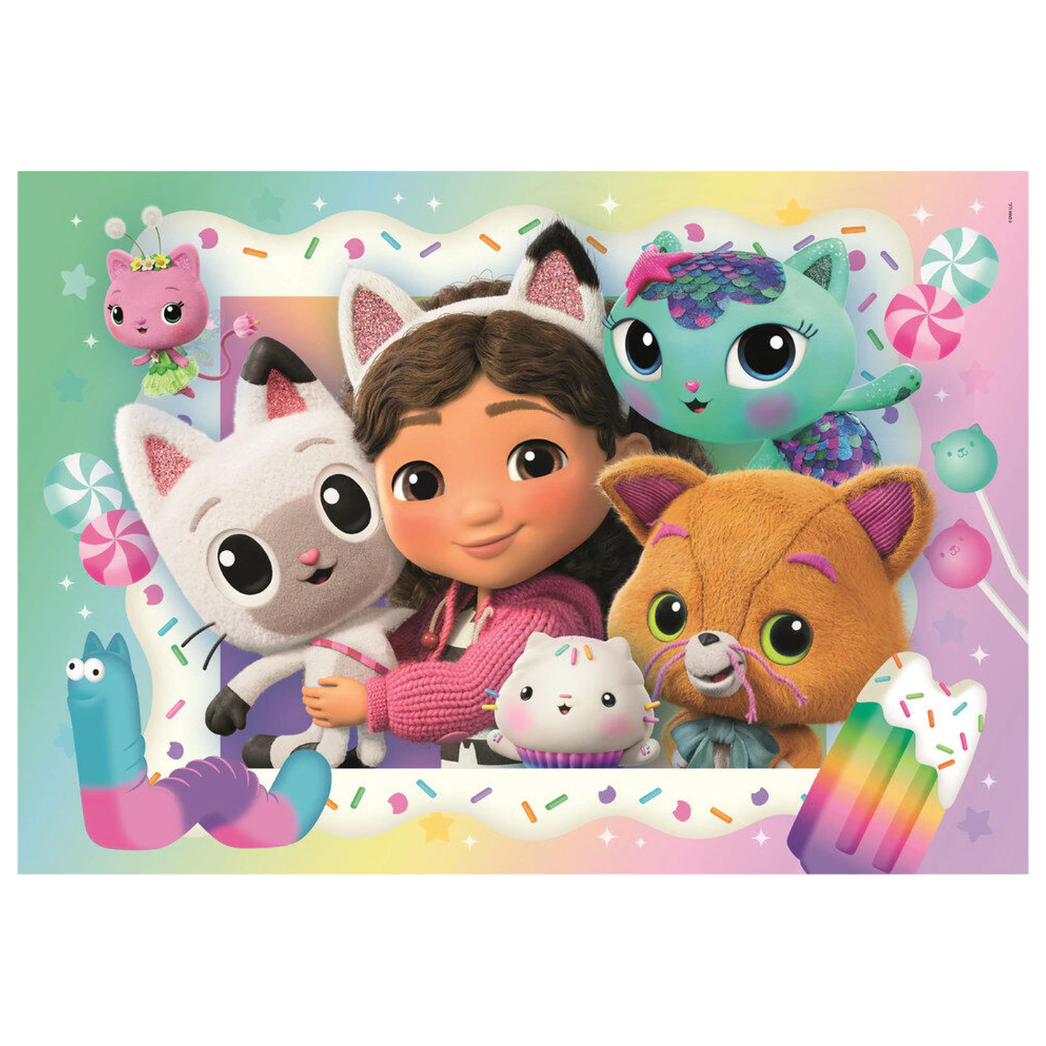 Gabbys Dollhouse puzzle 2x20 sztuk zdjęcie produktu