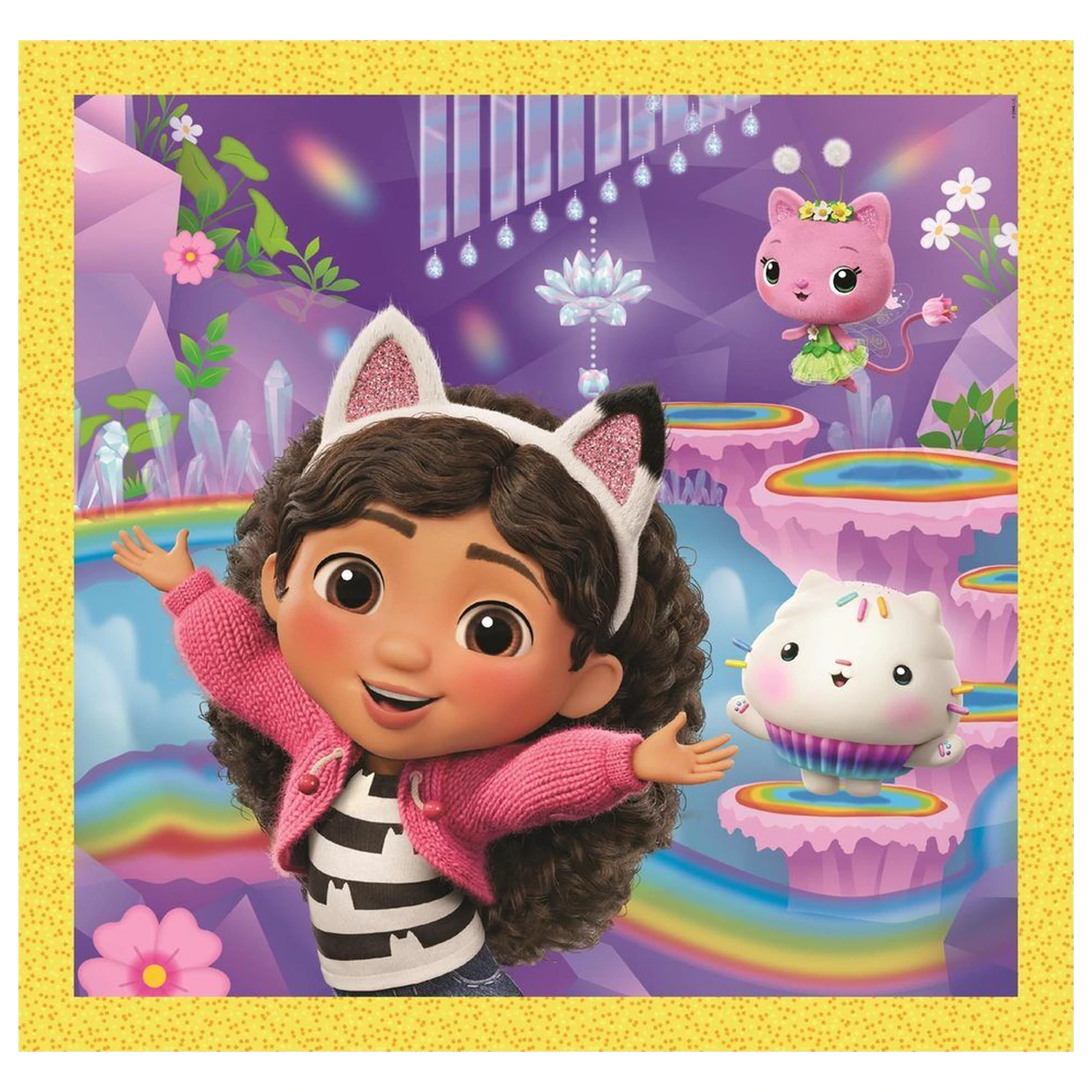 Gabbys Dollhouse puzzle 3x48 szt. zdjęcie produktu