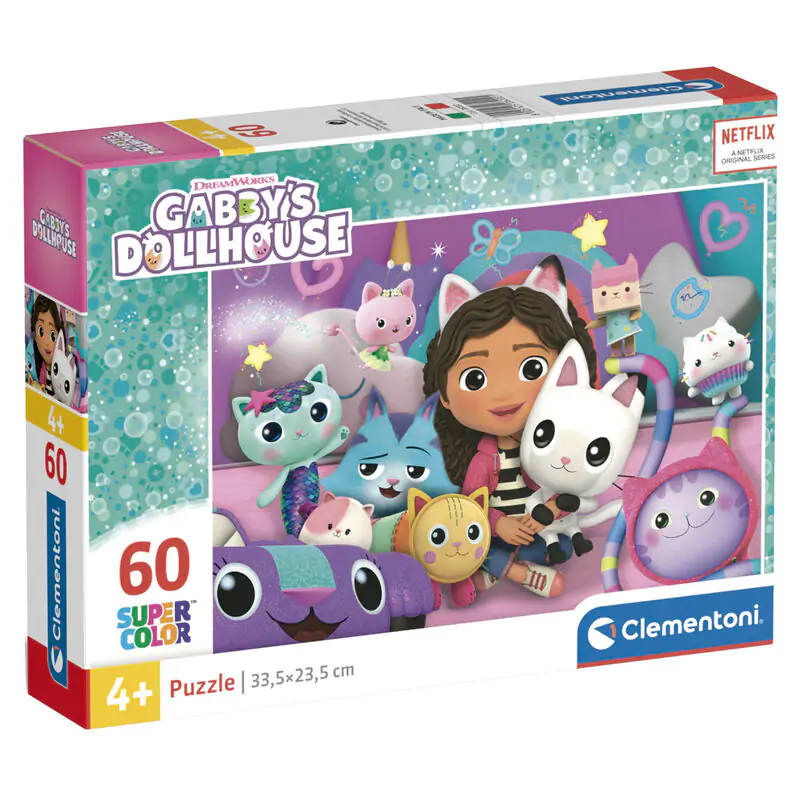 Gabbys Dollhouse Puzzle 60 elementów zdjęcie produktu