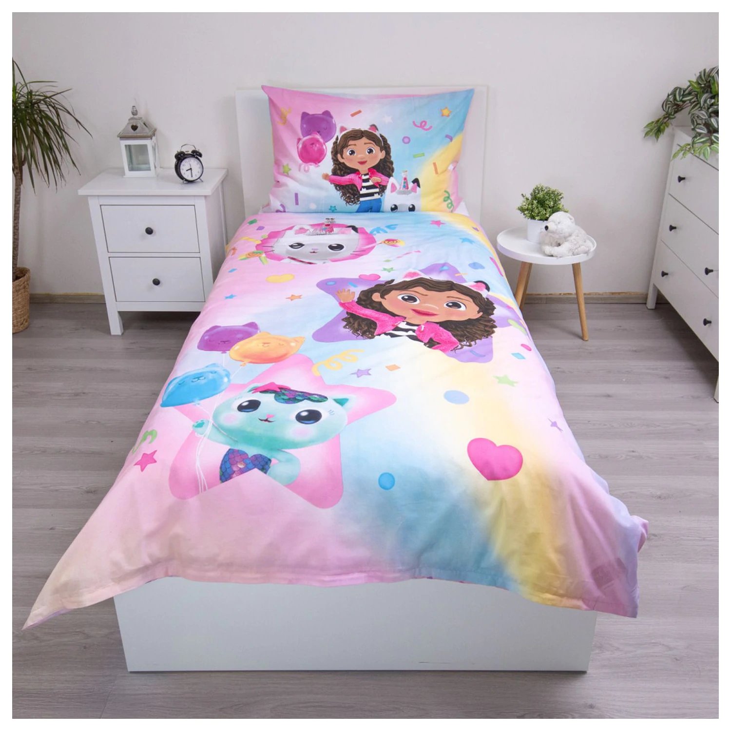 Gabi's Dollhouse Rainbow Poszwa na kołdrę zdjęcie produktu