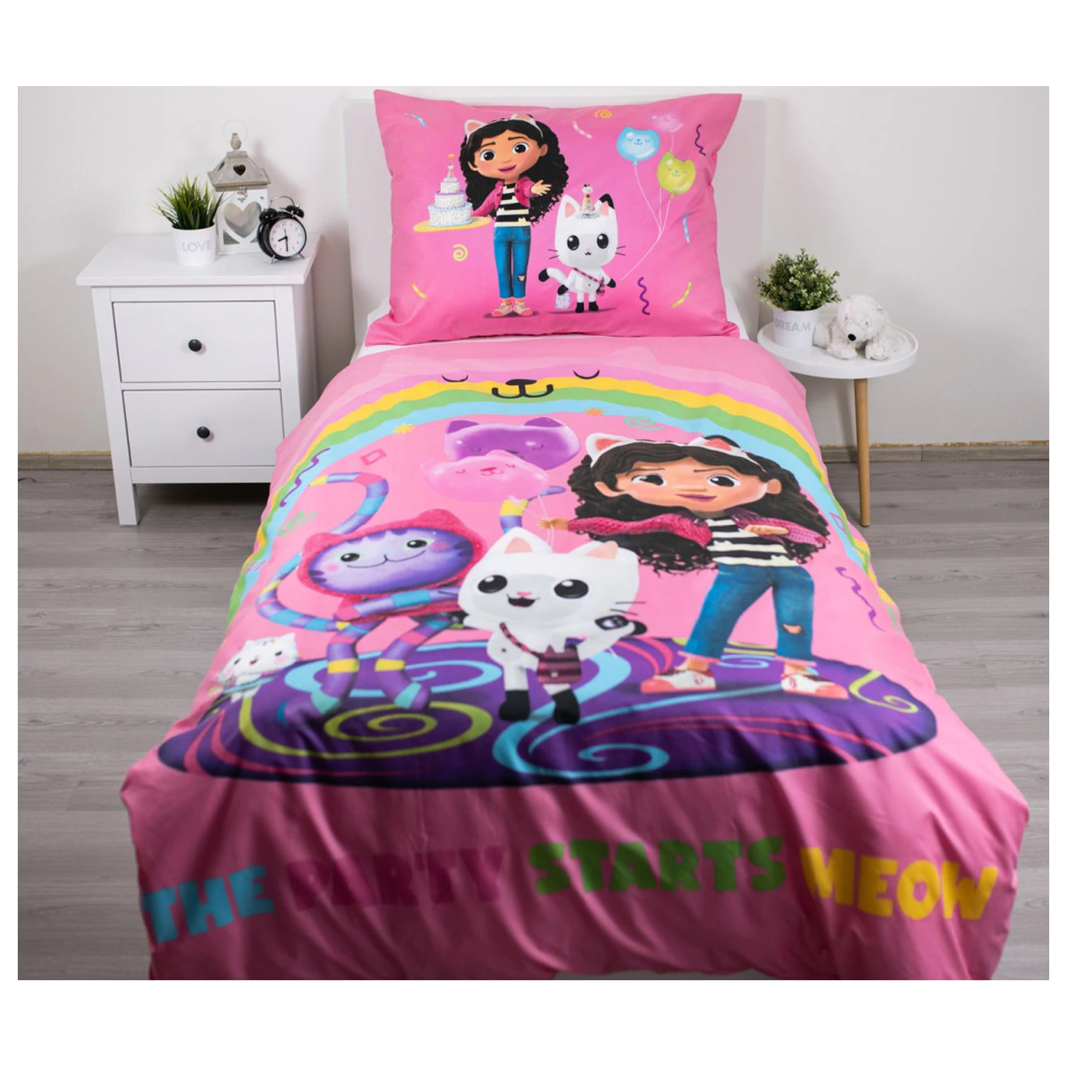 Gabi Dollhouse Rainbow Party poszwa na kołdrę zdjęcie produktu
