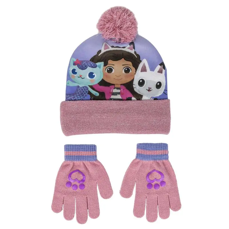 Zestaw czapka i rękawiczki Gabby's Dolls House zdjęcie produktu