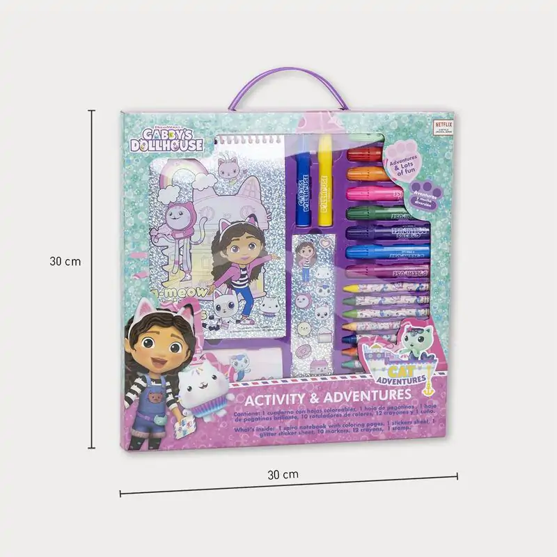 Gabby's Dollhouse zestaw do kolorowania artykułów papierniczych zdjęcie produktu