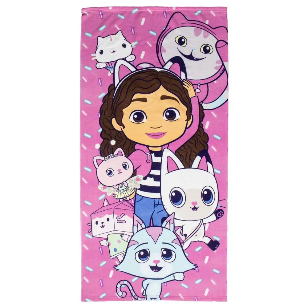 Gabbys Dollhouse zestaw ręcznik + torba + czepek zdjęcie produktu