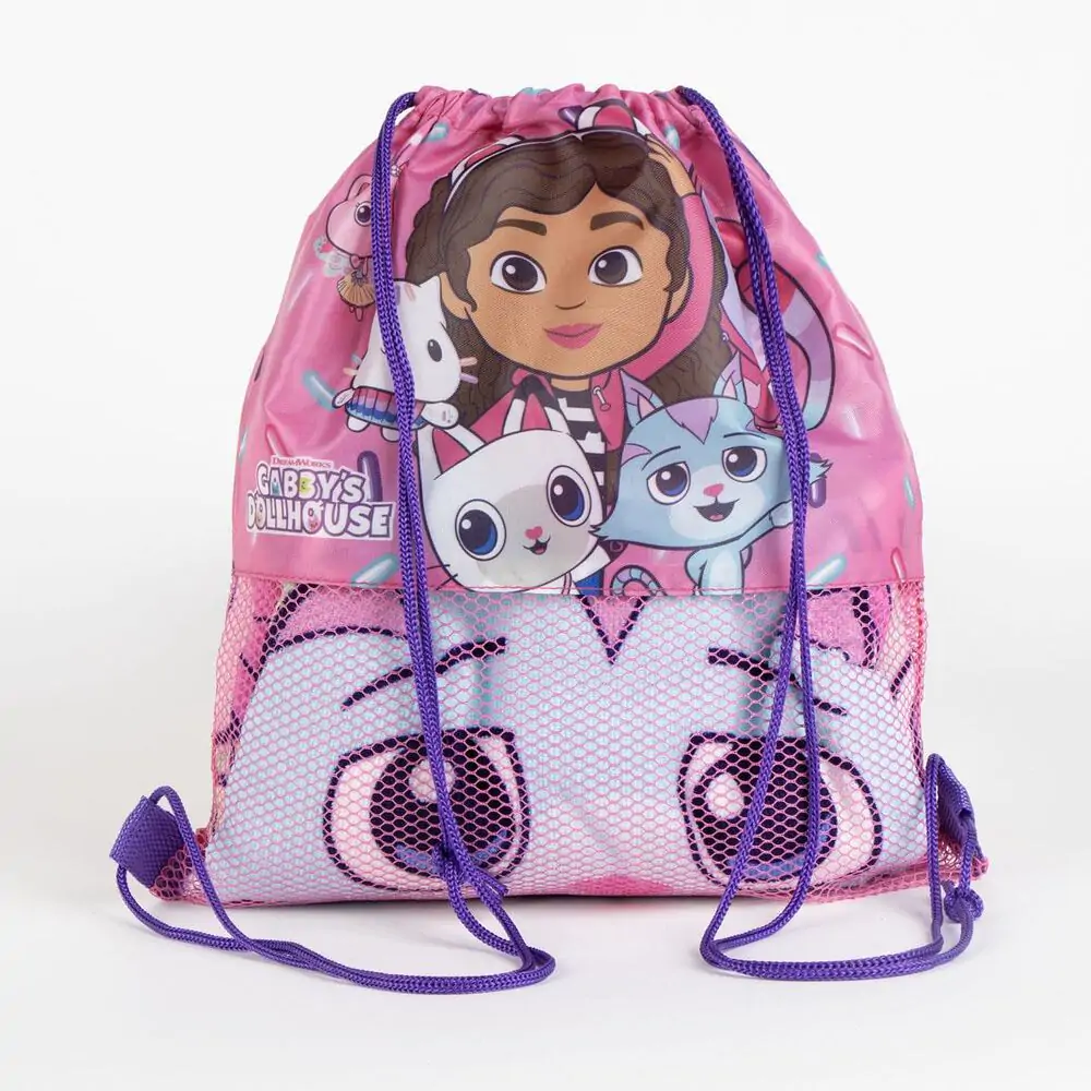 Gabbys Dollhouse zestaw ręcznik + torba + czepek zdjęcie produktu