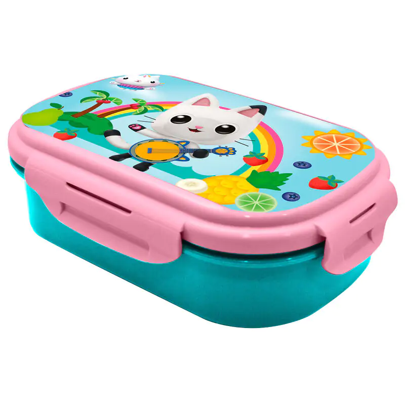 Gabbys Dollhouse lunch box + sztućce zdjęcie produktu