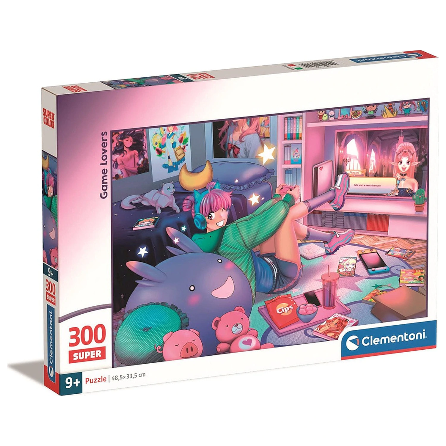 Game Lovers 300-elementowe puzzle Clementoni zdjęcie produktu