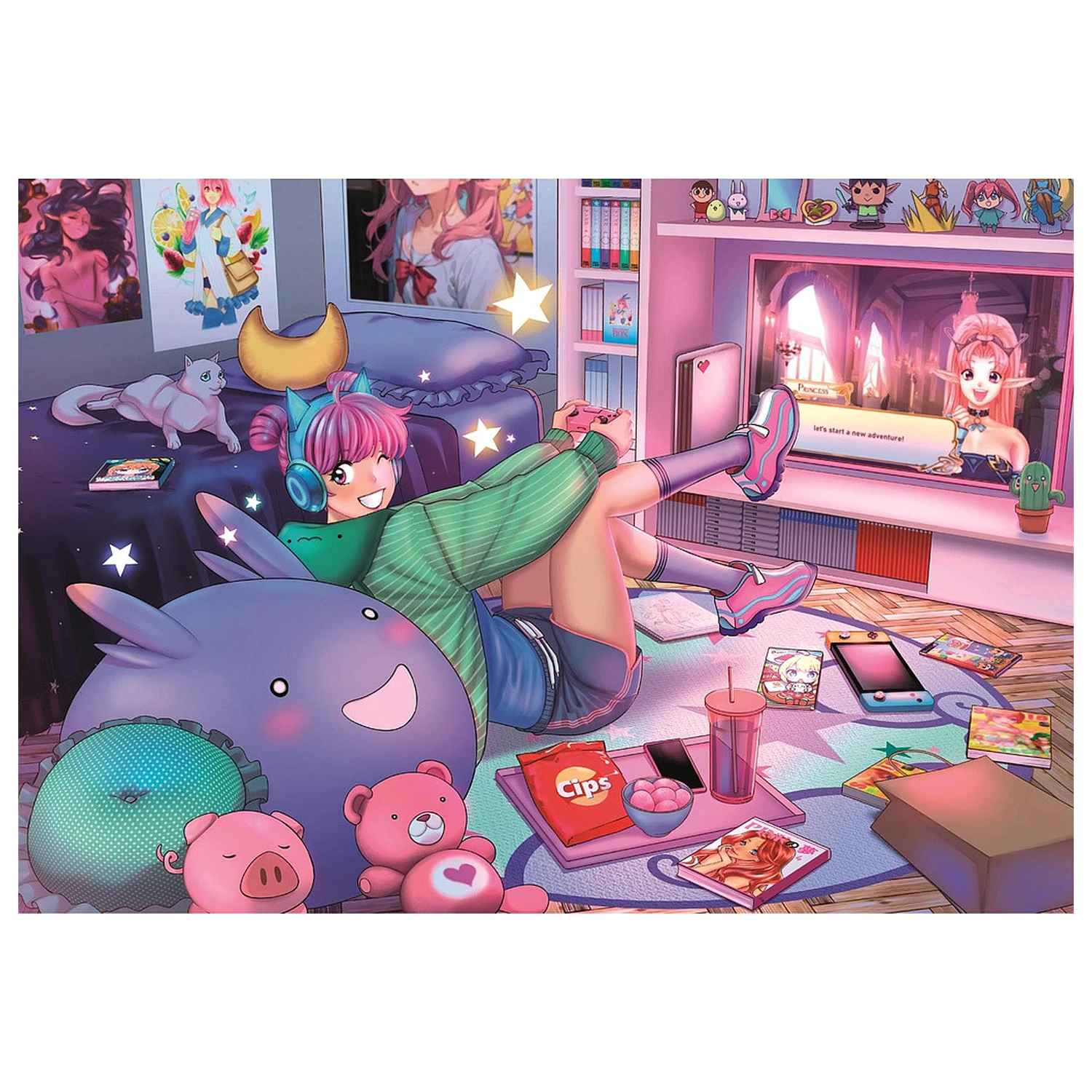 Game Lovers 300-elementowe puzzle Clementoni zdjęcie produktu