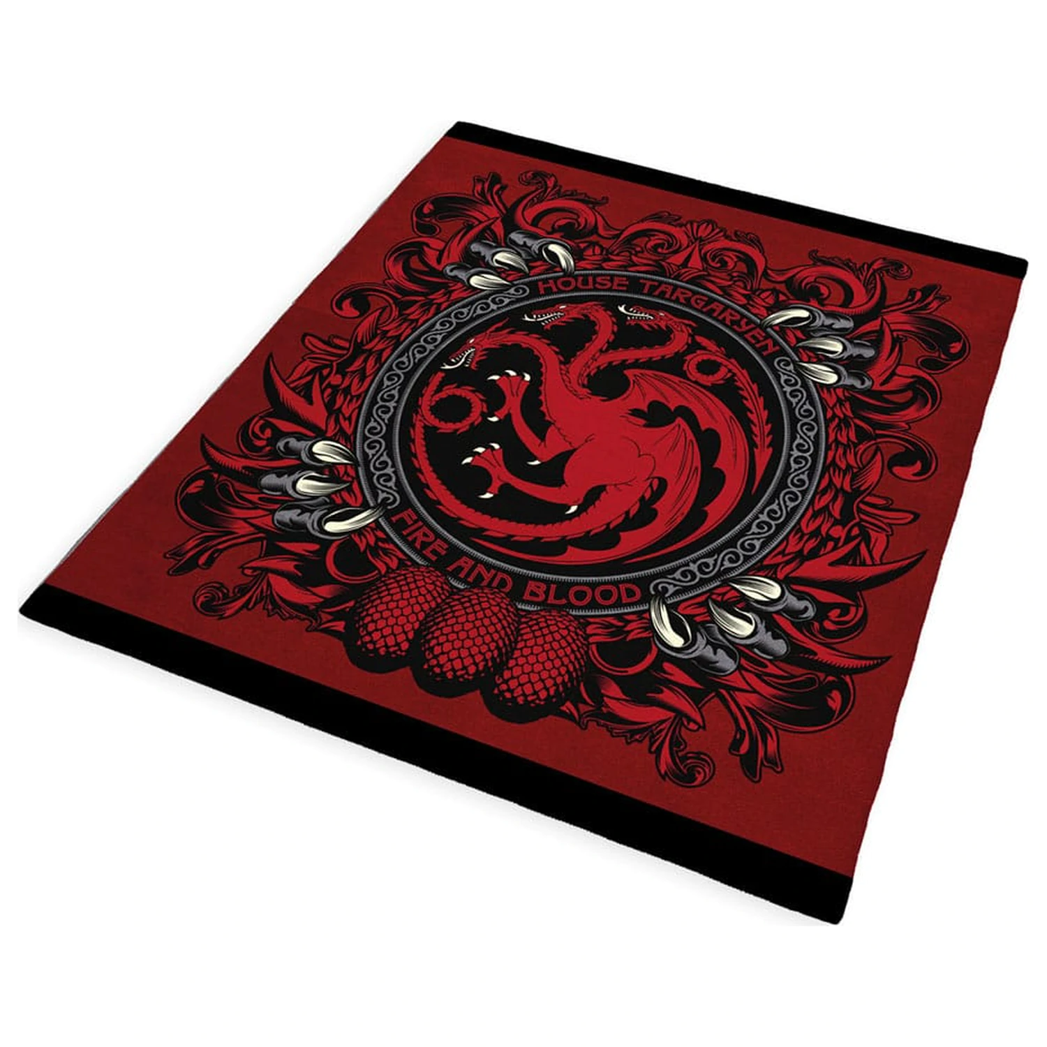 Game of Thrones Przytulny Koc House Targaryen 180 x 200 cm zdjęcie produktu