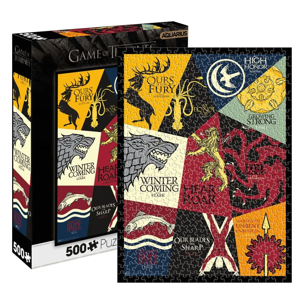 Game of Thrones Puzzle Rody (500 elementów) zdjęcie produktu