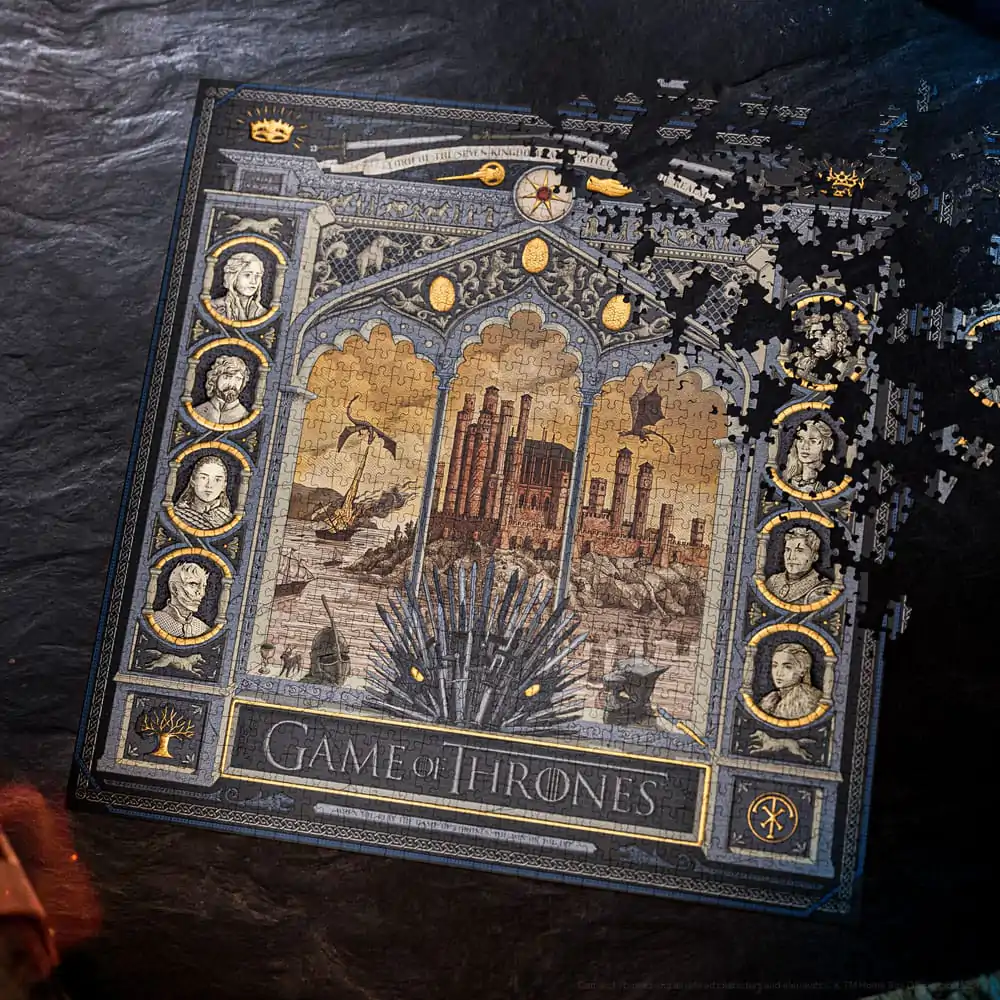 Gra o Tron wielowymiarowe puzzle (1000 sztuk) zdjęcie produktu