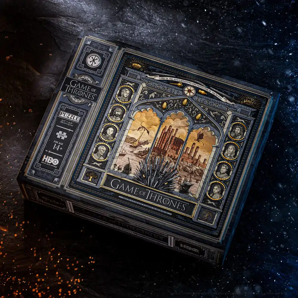 Gra o Tron wielowymiarowe puzzle (1000 sztuk) zdjęcie produktu