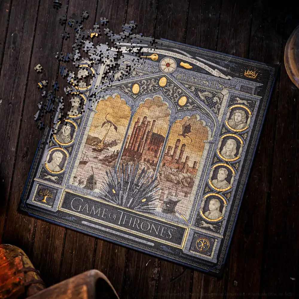 Gra o Tron wielowymiarowe puzzle (1000 sztuk) zdjęcie produktu