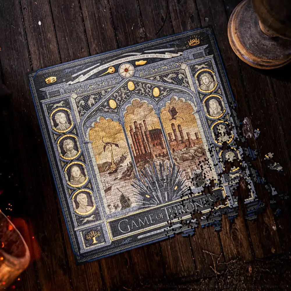 Gra o Tron wielowymiarowe puzzle (1000 sztuk) zdjęcie produktu