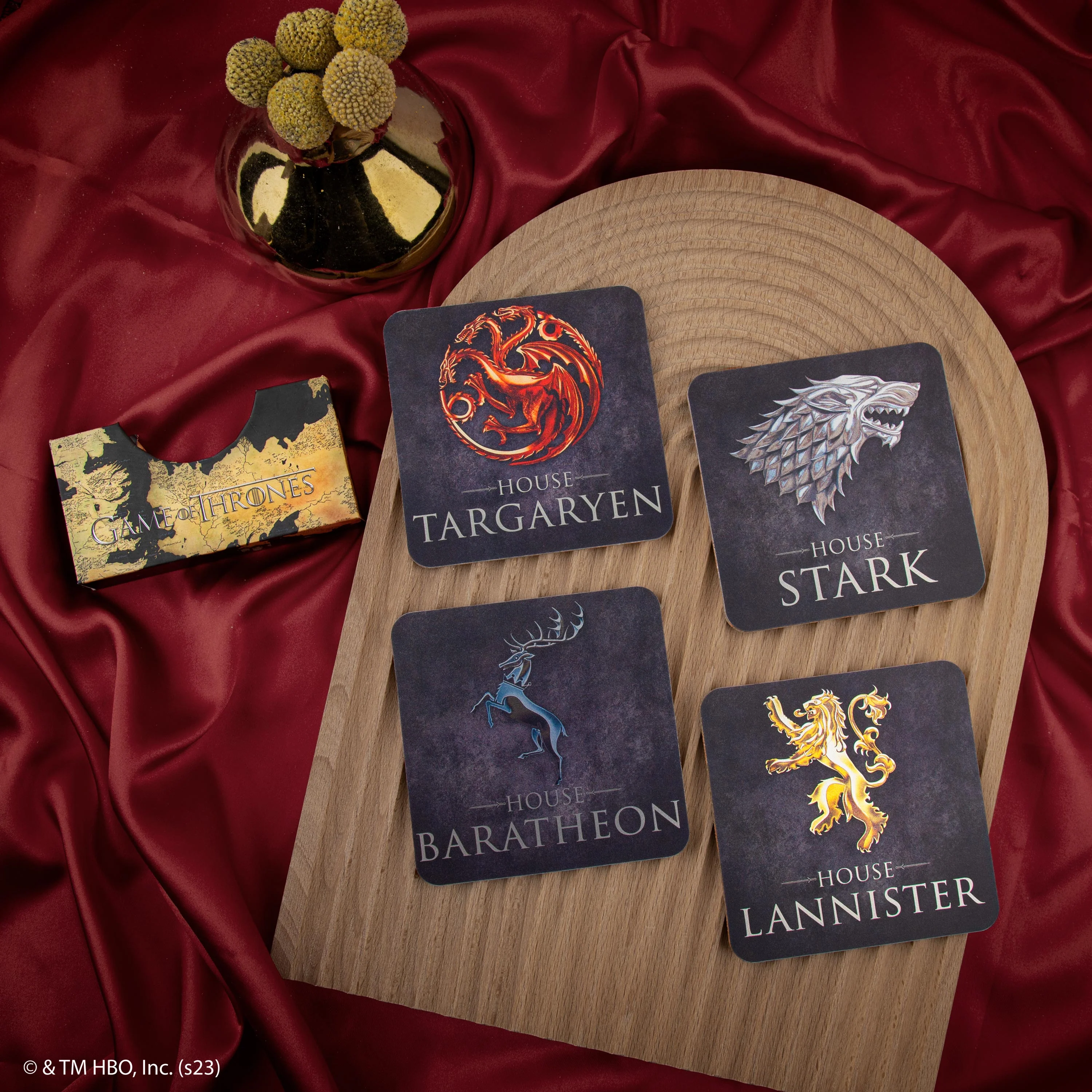 "Game of Thrones" Podkładki Zestaw Sigili zdjęcie produktu