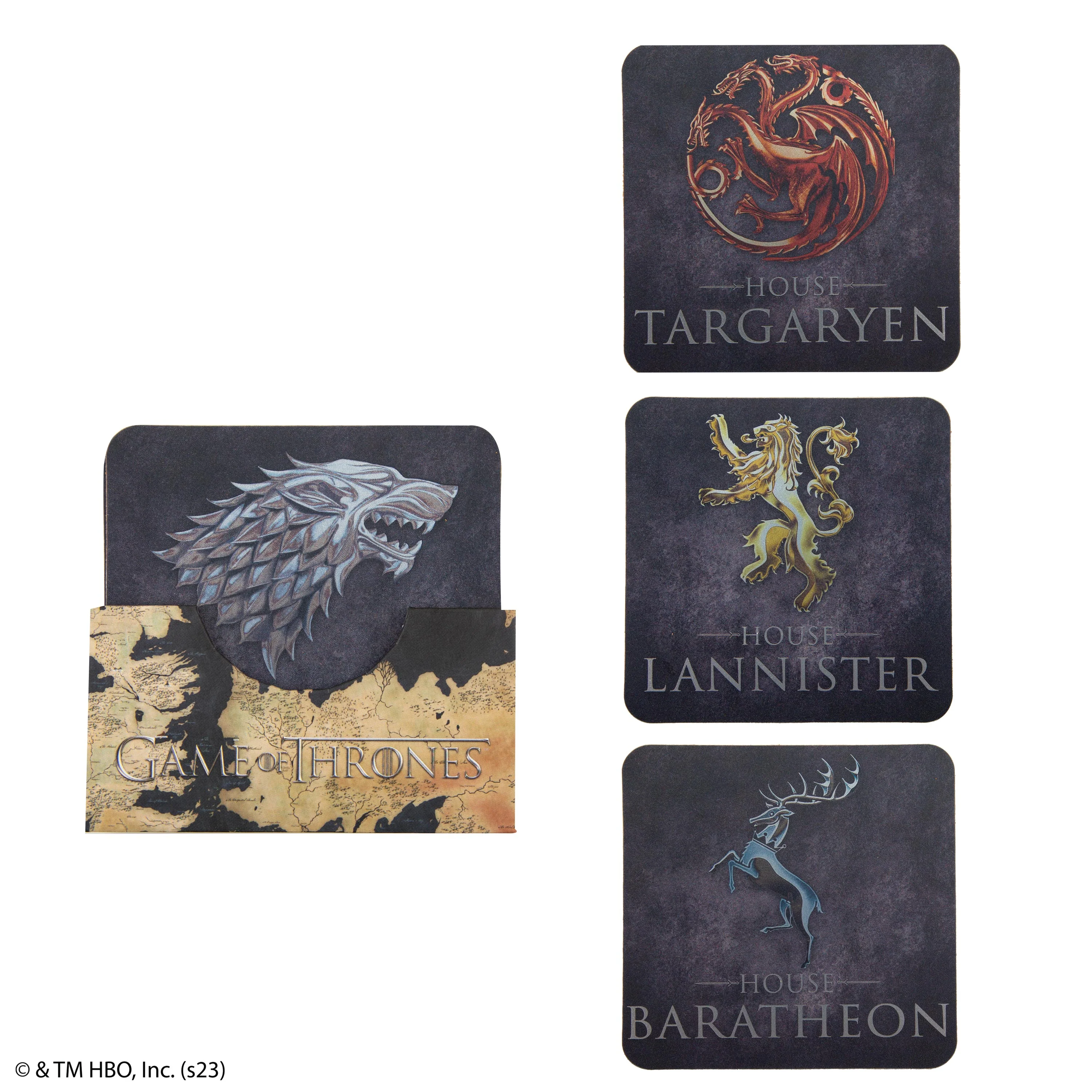"Game of Thrones" Podkładki Zestaw Sigili zdjęcie produktu