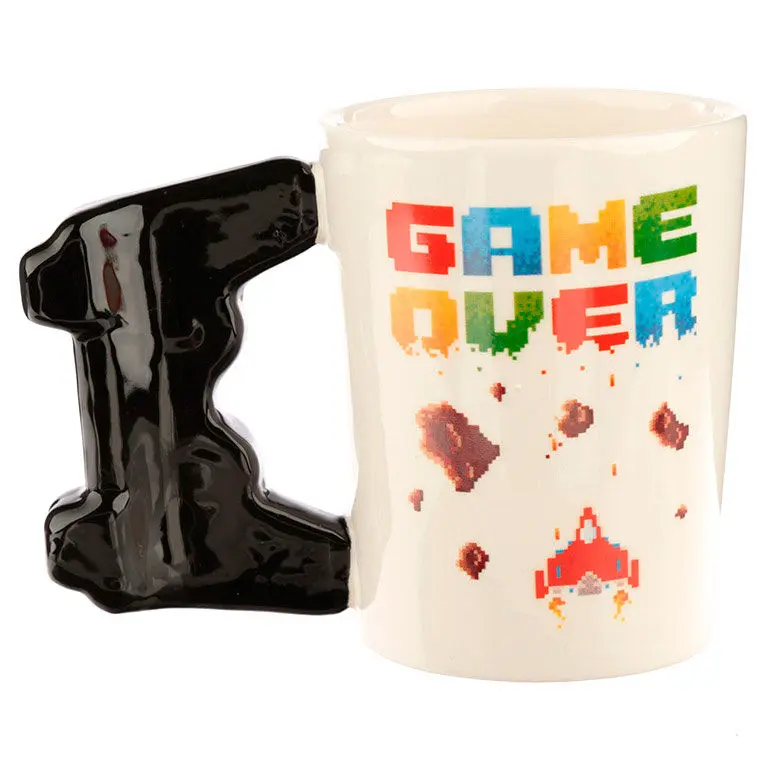 Kubek z uchwytem w kształcie kontrolera Game Over Videogame zdjęcie produktu