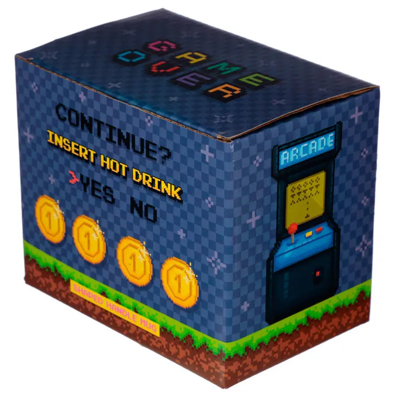 Game Over Joystick Pixel shaped handle kubek zdjęcie produktu