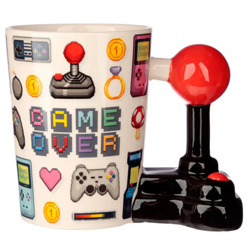 Game Over Joystick Pixel shaped handle kubek zdjęcie produktu