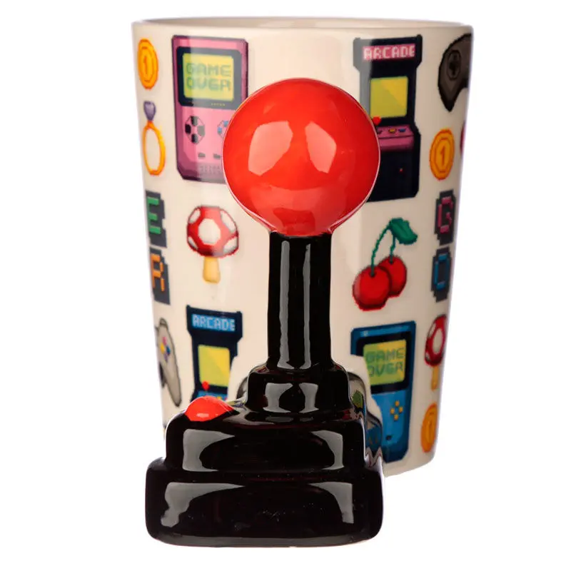 Game Over Joystick Pixel shaped handle kubek zdjęcie produktu