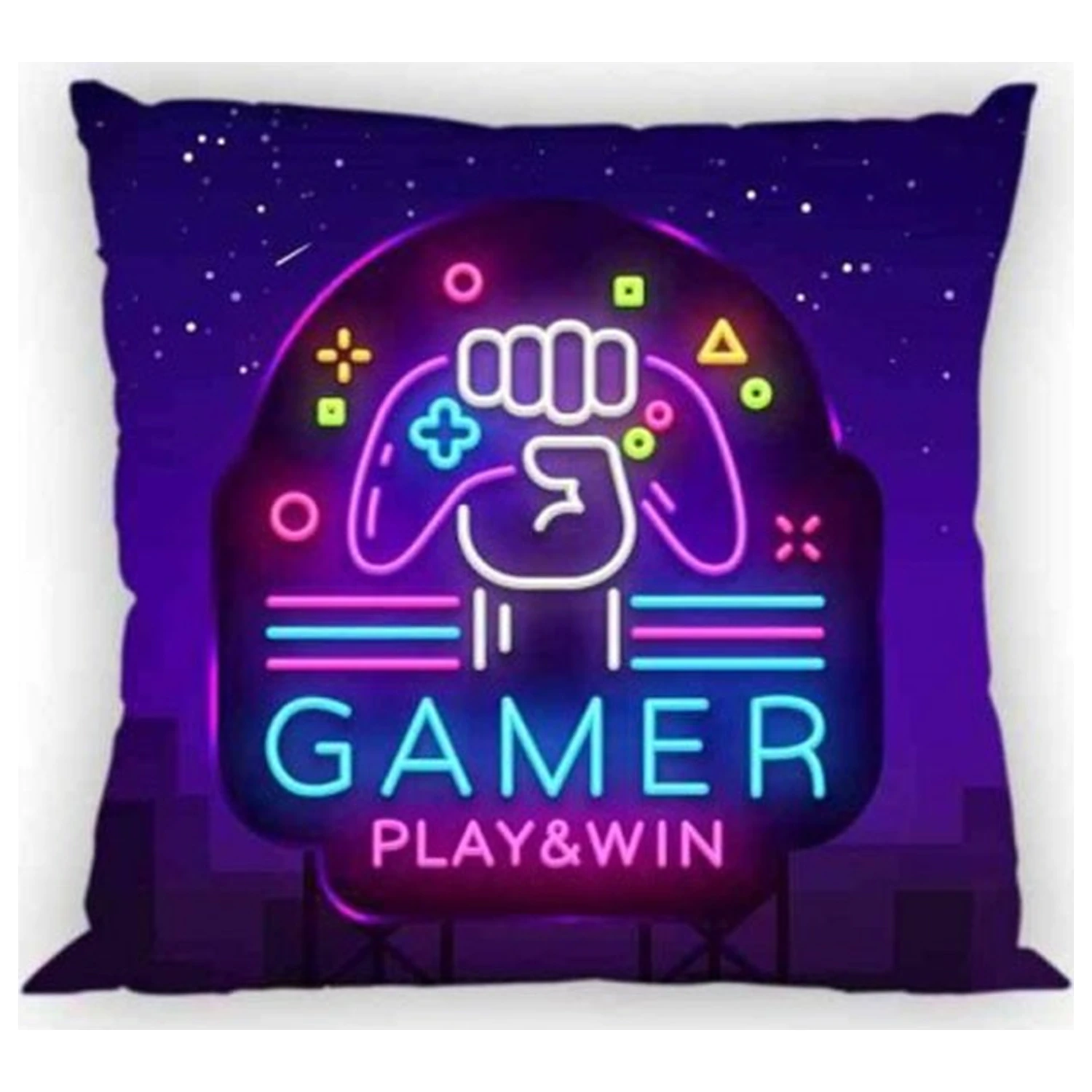 Gamer Neon Poszewka na poduszkę zdjęcie produktu
