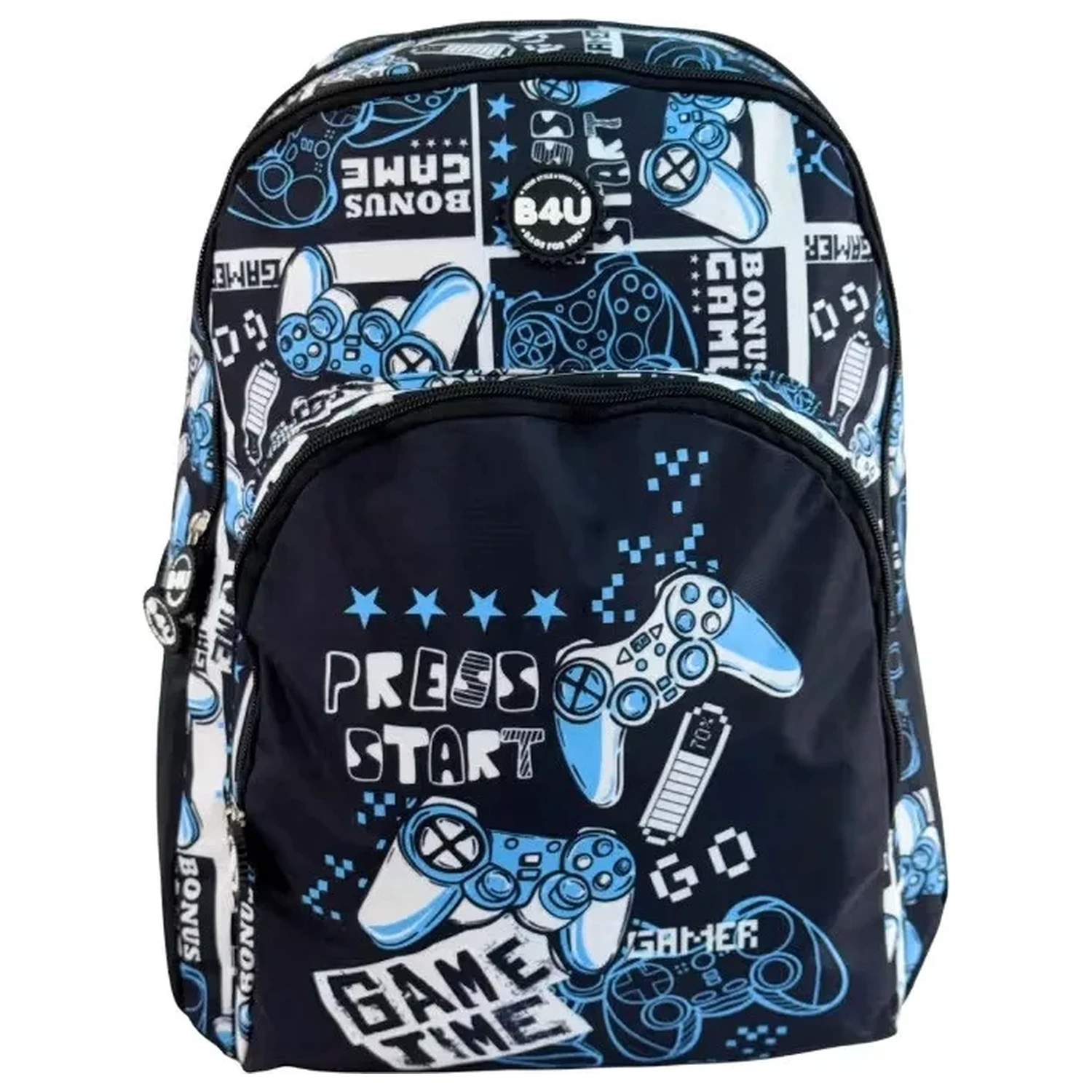 Gamer Press Start Plecak Szkolny, Torba 44 cm zdjęcie produktu