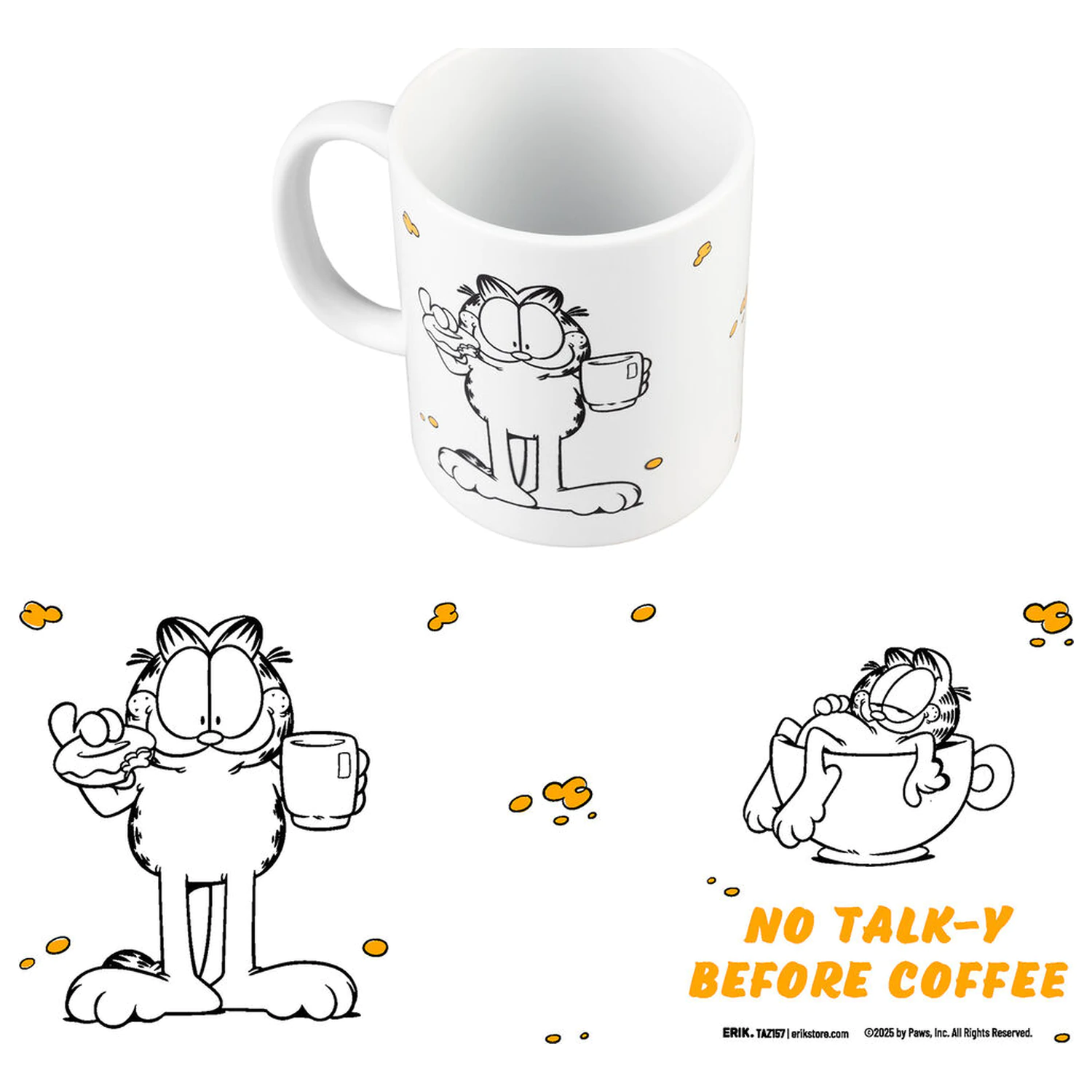 Kubek Garfield 350ml zdjęcie produktu
