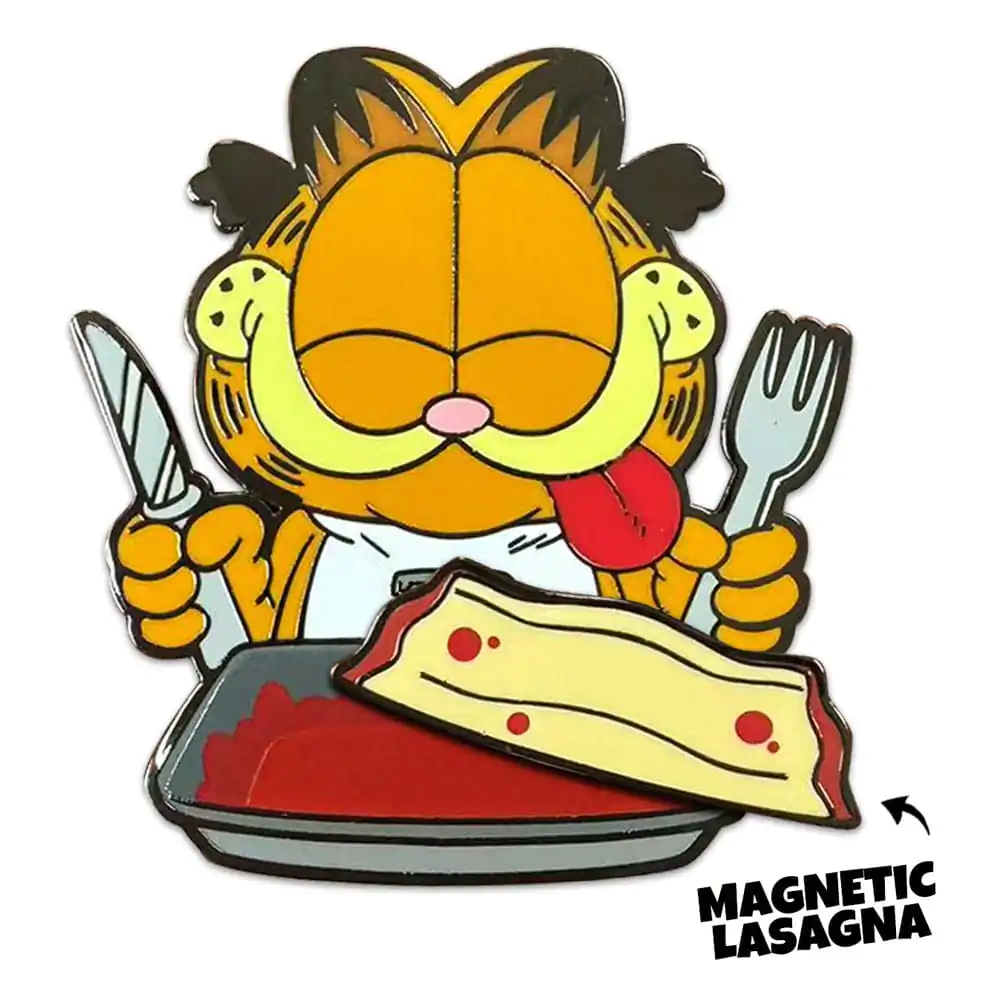 Przypinka Garfield Disco Garfield Lasagna Dinner 5 cm zdjęcie produktu