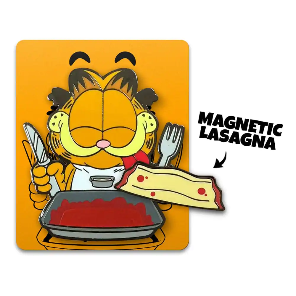 Przypinka Garfield Disco Garfield Lasagna Dinner 5 cm zdjęcie produktu